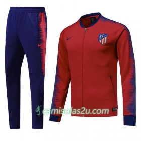 Atlético Madrid Casaco de Treino Conjunto Vermelho Azul 2018/19